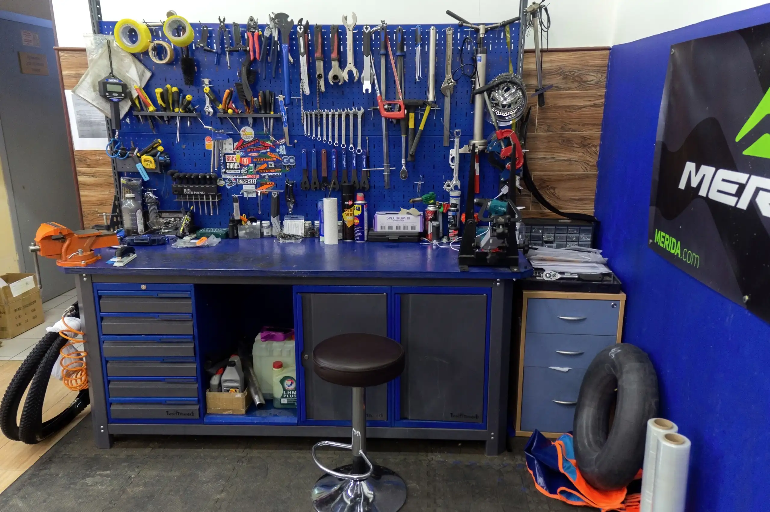 Фото нашего велосервиса