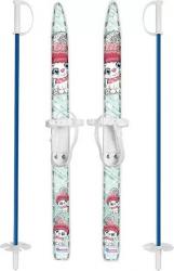 Лыжи детские Лыжики Пыжики с палками (75/75) в сетке - фото