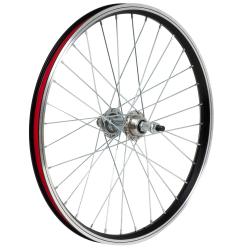 Колесо 20" заднее 28 отв., под трещетку - фото