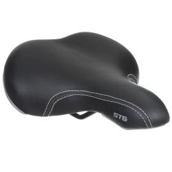 Седло STG MTB, черное - фото