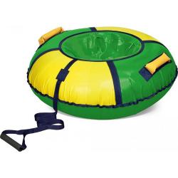 Тюбинг 95 см ТБ1К-95/ЗЖ2, Зеленый желтый - фото