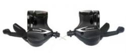 Шифтеры Shimano Acera, M360, лев/пр, 3x8, тр.+оплетк, ESLM360PTA - фото