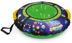 Тюбинг 85 см ТБ3К-85/П2, С круговым дизайном с пришельцами - фото