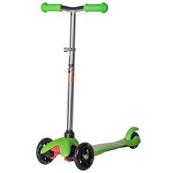 Самокат детский Novatrack Disco-kids Basic (2025) со светящимися колёсами - фото