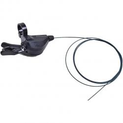 Шифтер Shimano Cues SL-U6000-10 Rapidfire Plus, 10 скоростей, правый, трос 2050мм, черный, 00-180871 - фото