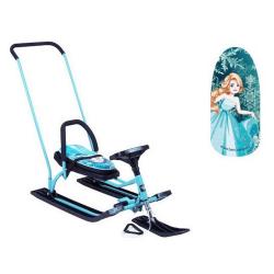 Снегокат 140 SNOWKAT Go Go Снежанна с П-образным толкателем - фото