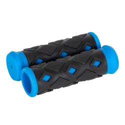 Рукоятки руля ХD-113B, 95мм, черно-синие - фото