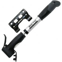 Насос ВЕТО, алюминий, с манометром, двойного действия, серебристый, 5-470304 - фото