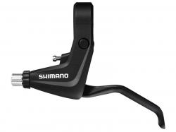 Ручка тормозная Shimano Alivio, T4000, левая, v-brake - фото