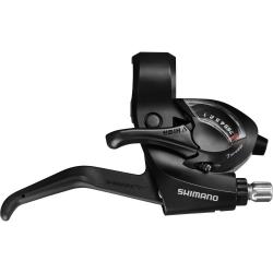 Шифтер Shimano Tourney ST-EF41-7R, 7 скоростей, правый, с ручкой тормоза V-Brake, 2-8122 - фото