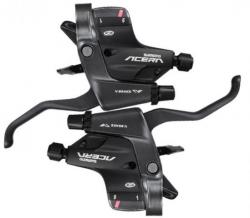 Шифтер с тормозной ручкой Shimano Acera, M390, лев/пр, 3x9ск - фото