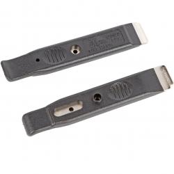 Лопатки бортировочные Bikehand YC-3128P, пластиковые со стальным сердечником 2шт., черные, 6-153128 - фото