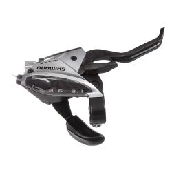 Шифтер Shimano Tourney EF510, 8 ск., серебристый - фото