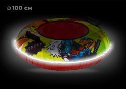 Тюбинг 93см ОКСФОРД BURGER LED - фото