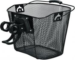 Корзина передняя на велосипед, быстросъемное крепление, стальная, 35x25x26 см, YD-69 - фото