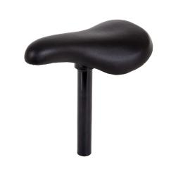 Седло STG YBT-9041 BMX, с штырем 25.4х200мм, черный - фото