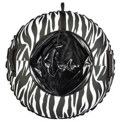 Тюбинг Snowstorm BZ-120_ZEBRA, 120 см, черный - фото