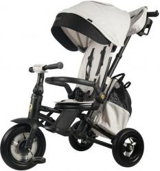 Велосипед трехколесный QPlay Nova Plus, с ручкой управления - фото