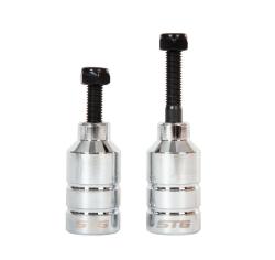 Пеги для трюкового самоката с осью, 22.2 мм, алюминиевые - фото