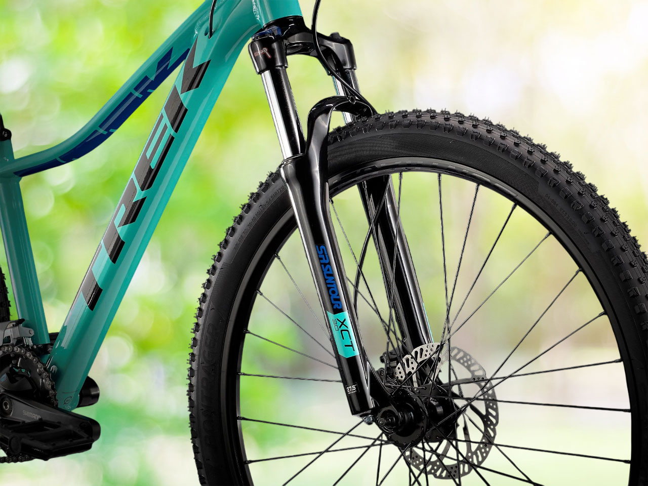 Велосипед с пружинно-масляной вилкой