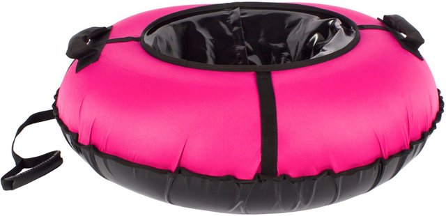 Тюбинг Snowstorm, 100 см, розовый с черным