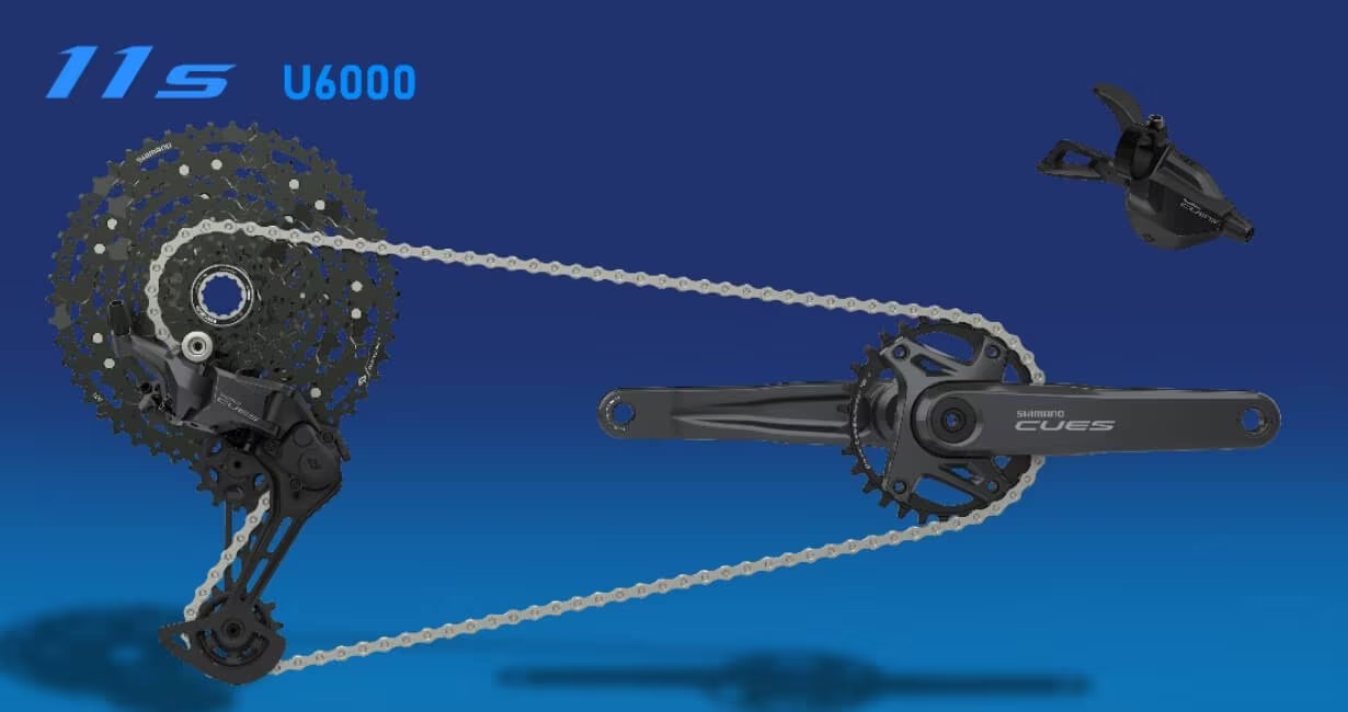Shimano CUES U6000 11 speed