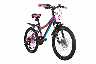 Велосипед NOVATRACK KATRINA Disc 20" (2021) - фото