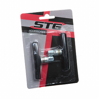 Колодки тормозные  V-brake, резьбовые 70мм\пара - фото