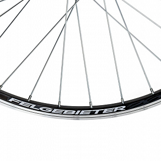 Колесо 26" заднее 32 спицы двойной обод втулка SF-A09R - фото