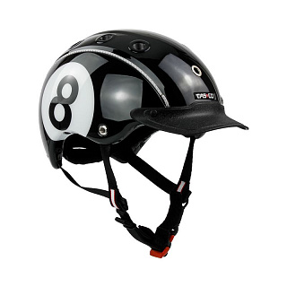 Шлем велосипедный CASCO Mini 2 8Ball - фото