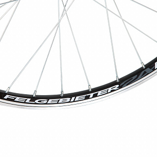 Колесо 24" заднее 32 спицы двойной обод втулка SF A22R - фото