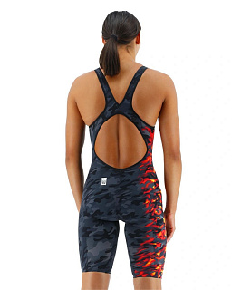 Гидрокостюм с открытой спиной  TYR VENZO Camo Open Back Swimsuit - фото