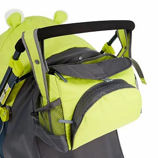 Санки-коляска "Ника Детям" НД 7-2 ("Жираф", лимонный) - фото