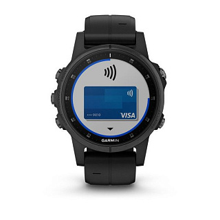 Часы GARMIN Fenix 5S (Black) - фото