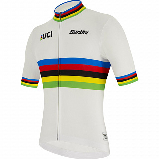 Веломайка Santini UCI World Champion SS Cycling Jersey - фото
