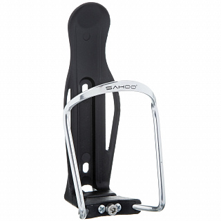 Флягодержатель STG, алюминиевый, черный - фото