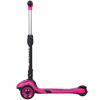 Самокат-кикборд Novatrack RainBow Car Girl Pro (2020) - фото