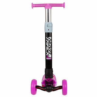 Самокат-кикборд Novatrack RainBow PRO TRANSPARENT (2022) - фото