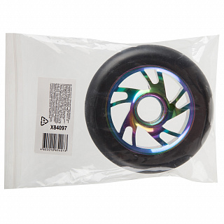 Колесо PU 100mm для трюковых самокатов с алюминиевым ободом - фото