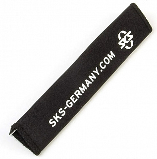 Защита пера 0-10994 Chainstay protector SKS-10994 лайкра/неопрен. на липучке 210х110мм черная - фото