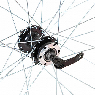 Колесо 27,5" переднее 32 спицы двойной обод - фото