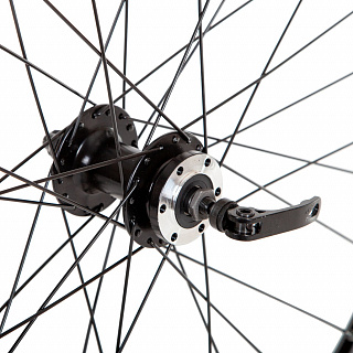 Колесо 27,5" переднее 32 спицы двойной обод - фото