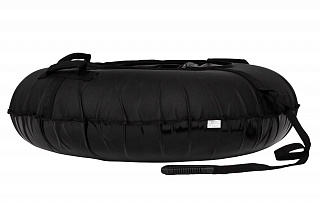 Тюбинг Snowstorm BZ-120_FULL_BLACK, 120 см, черный с черным - фото