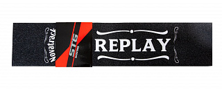 Шкурка для платформы трюкового самоката Novatrack Replay 110 PRO размеры 110*483мм - фото