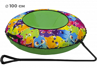 Тюбинг 65см ОКСФОРД SLIME - фото