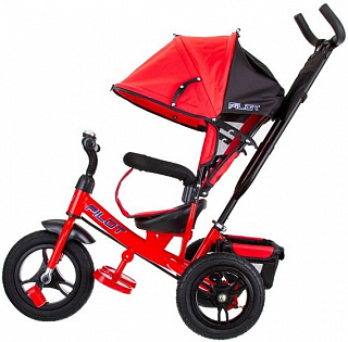 Велосипед трехколесный Pilot PTA3, с ручкой управления - фото