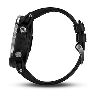 Часы GARMIN Descent Mk1 (Silver/Black Band) - фото