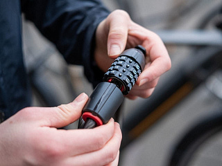 Замок велосипедный BBB CodeLock BBL-45, 15x1800 мм - фото