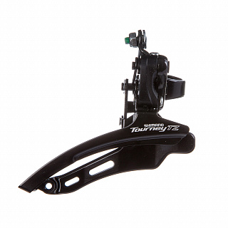 Переключатель передний Shimano TZ FD-TZ510-DS6 верхняя тяга 31.8 мм 48Т - фото